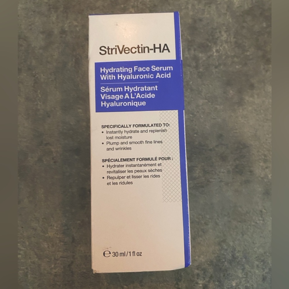 BRAND NEW IN BOX StriVectin-HA Hydrating Face Serum With Hyaluronic Acid 1 fl oz